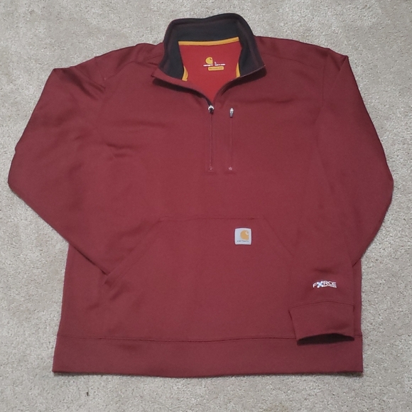 carhartt force extremes half zip